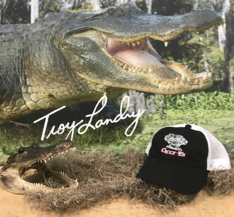original Troy Landry Alligator Gator Swamp People XL t-shirt Shake and Bake Baby 